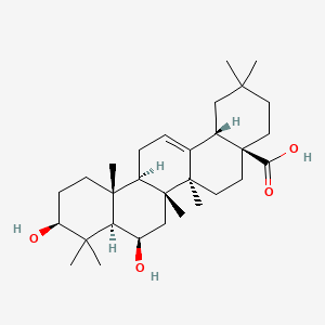 molecular formula C30H48O4 B1254628 Sumaresinol CAS No. 559-64-8