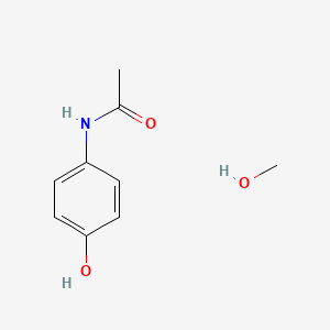 Paracetamol monomethanolate