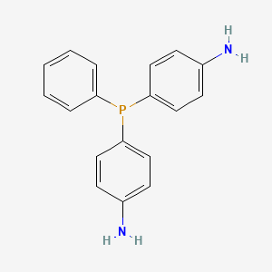 Benzenamine, 4,4'-(phenylphosphinidene)bis-