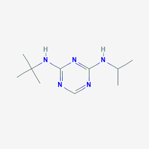 N~2~-tert-Butyl-N~4~-(propan-2-yl)-1,3,5-triazine-2,4-diamine