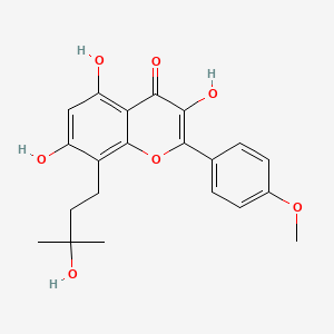 molecular formula C21H22O7 B1254637 Wushanicaritin 