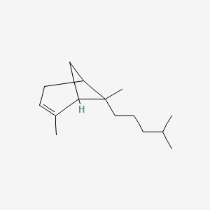 2,6-Dimethyl-6-(4-methylpentyl)bicyclo[3.1.1]hept-2-ene