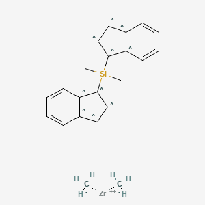 molecular formula C22H24SiZr B12546405 CID 90470056 