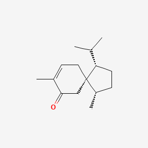 molecular formula C15H24O B1254648 (-)-Acorenone CAS No. 5956-05-8
