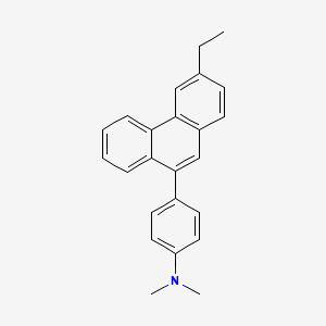 4-(3-Ethylphenanthren-9-YL)-N,N-dimethylaniline