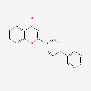 molecular formula C21H14O2 B1254650 4'-Phenylflavone CAS No. 41255-19-0