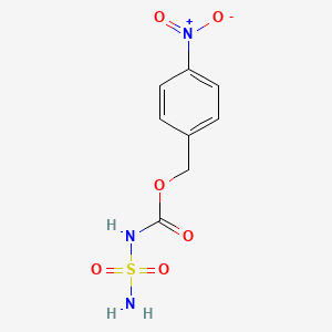 (4-Nitrophenyl)methyl sulfamoylcarbamate