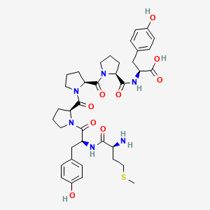 L-Methionyl-L-tyrosyl-L-prolyl-L-prolyl-L-prolyl-L-tyrosine