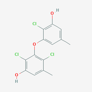 2,4-Dichloro-3-(2-chloro-3-hydroxy-5-methylphenoxy)-5-methylphenol