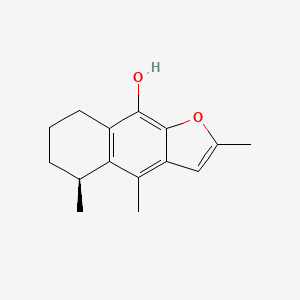 (5S)-2,4,5-Trimethyl-5,6,7,8-tetrahydronaphtho[2,3-b]furan-9-ol