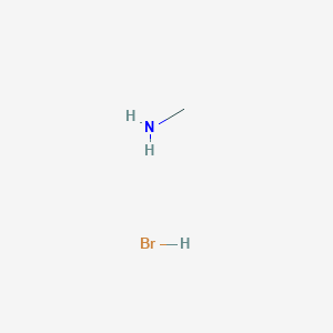 molecular formula CH6BrN B1254693 Methylamine hydrobromide CAS No. 6876-37-5