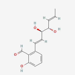 molecular formula C14H16O4 B1254699 Pyriculol 