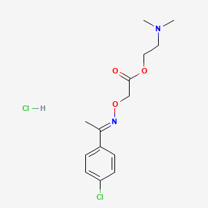 molecular formula C14H20Cl2N2O3 B1254706 Cloximate hydrochloride 