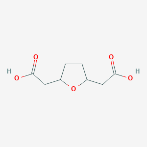 molecular formula C8H12O5 B1254710 Tetrahydro-2,5-furan-diacetic acid 