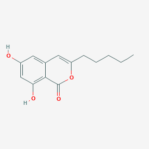 molecular formula C14H16O4 B1254713 Olivetonide 