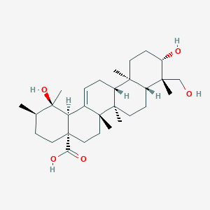 molecular formula C30H48O5 B1254719 罗通酸 