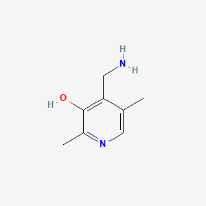 molecular formula C8H12N2O B1254721 5-Deoxypyridoxamine CAS No. 20485-33-0