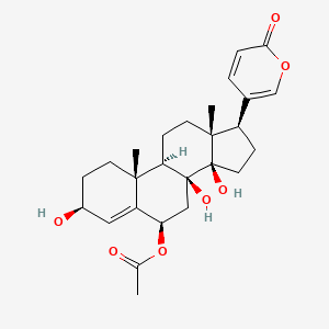 molecular formula C26H34O7 B1254747 Scillirosidin CAS No. 507-59-5
