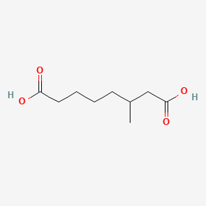 molecular formula C9H16O4 B1254748 3-甲基戊二酸 CAS No. 34284-35-0