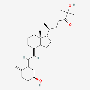 molecular formula C27H42O3 B1254751 25-Hydroxy-24-oxocholecalciferol 