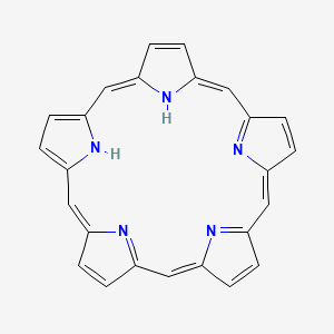 molecular formula C25H17N5 B12547560 Pentaphyrin CAS No. 144728-67-6