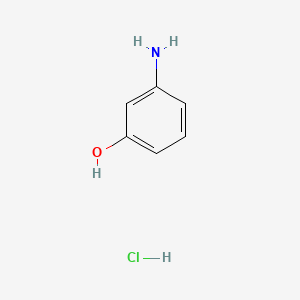 molecular formula C6H8ClNO B1254761 3-氨基苯酚盐酸盐 CAS No. 51-81-0