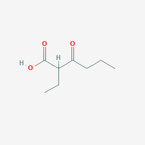 molecular formula C8H14O3 B1254770 2-Ethyl-3-oxohexanoic acid 