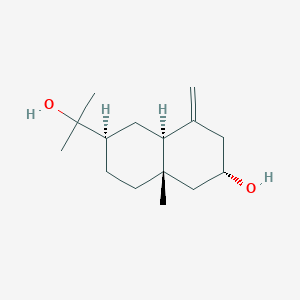 molecular formula C15H26O2 B1254776 Pterocarpol 