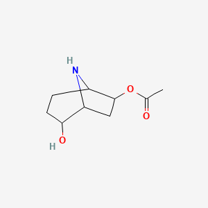 8-Azabicyclo[3.2.1]octane-2,6-diol 6-acetate