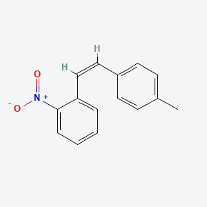 1-[(1Z)-2-(4-Methylphenyl)ethenyl]-2-nitrobenzene