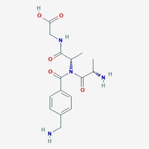 L-Alanyl-N-[4-(aminomethyl)benzoyl]-L-alanylglycine