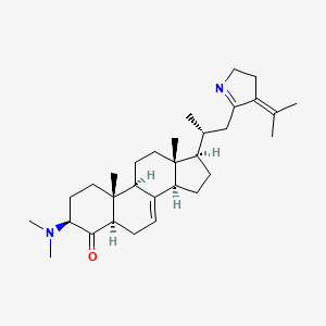 molecular formula C31H48N2O B1254793 Plakinamine F 