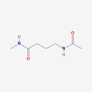 4-Acetamido-N-methylbutanamide