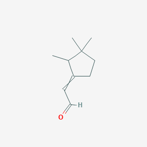 (2,3,3-Trimethylcyclopentylidene)acetaldehyde