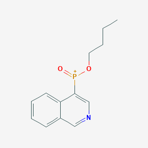 Phosphinic acid, 4-isoquinolinyl-, butyl ester