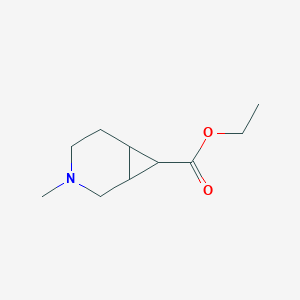 3-Methyl-3-aza-bicyclo[4.1.0]heptane-7-carboxylic acid ethyl ester