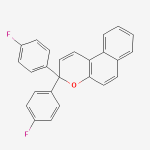 3,3-Bis(4-fluorophenyl)-3H-naphtho[2,1-b]pyran