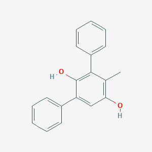 2-Methyl-3,5-diphenylbenzene-1,4-diol