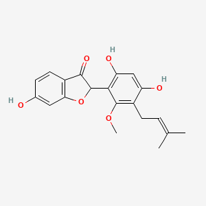 molecular formula C20H20O6 B1254812 利科呋喃酮 CAS No. 161099-38-3