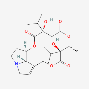 molecular formula C22H33NO8 B1254813 Parsonsine CAS No. 72213-98-0