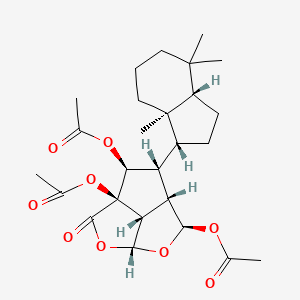 molecular formula C26H36O9 B1254818 色素罗醇 B 
