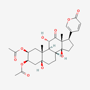 molecular formula C28H36O10 B1254835 lucibufagin C 