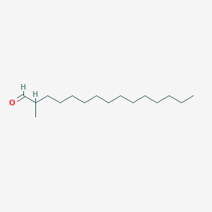 molecular formula C16H32O B1254879 2-甲基十五醛 