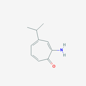 B012549 2,4,6-Cycloheptatrien-1-one,2-amino-4-isopropyl-(6CI) CAS No. 103028-78-0