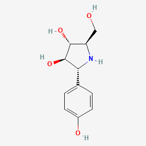 molecular formula C11H15NO4 B1254912 Radicamine B 