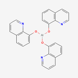 molecular formula C27H18AlN3O3 B1255008 三(喹啉-8-醇)铝 CAS No. 2085-33-8