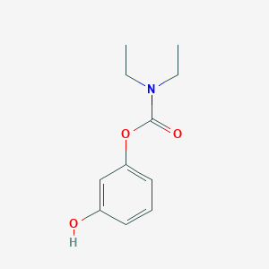 molecular formula C11H15NO3 B12550110 3-Hydroxyphenyl diethylcarbamate CAS No. 143643-69-0