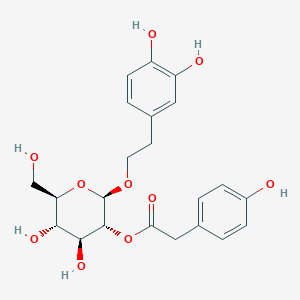molecular formula C22H26O10 B1255021 丹桂苷 B 