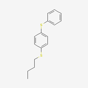 1-(Butylsulfanyl)-4-(phenylsulfanyl)benzene