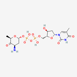 dTDP-3-amino-2,3,6-trideoxy-D-threo-hexopyranos-4-ulose